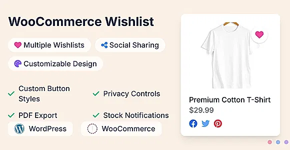 WooCommerce Wishlist :: Smart Product Wishlist For WooCommerce