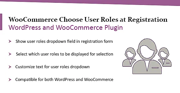 WooCommerce WordPress Choose User Roles at Registration Plugin