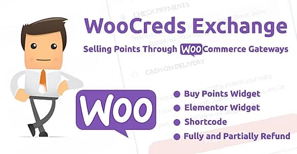 WooCreds Exchange WordPress Plugin