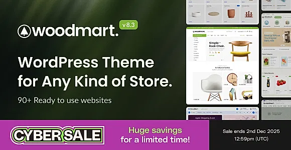 Woodmart WordPress Theme