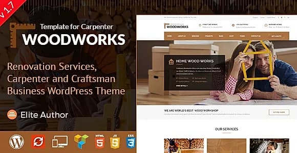 WoodWorks WordPress Theme