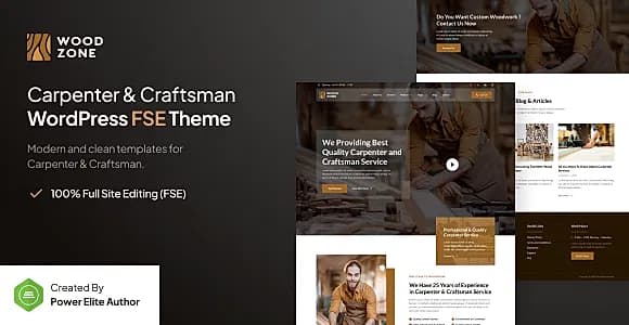 Woodzone WordPress Theme