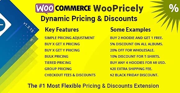 WooPricely - WooCommerce Dynamic Pricing & Discounts WordPress Plugin