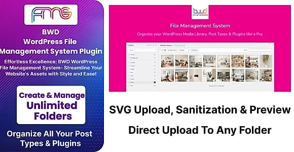 WordPress File Management System WordPress Plugin
