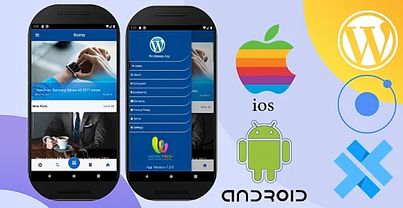 Wordpress | Ionic 5 | Capacitor | News, Blog  App