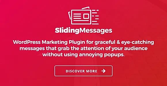 WordPress Marketing Plugin - Sliding Messages WordPress Plugin