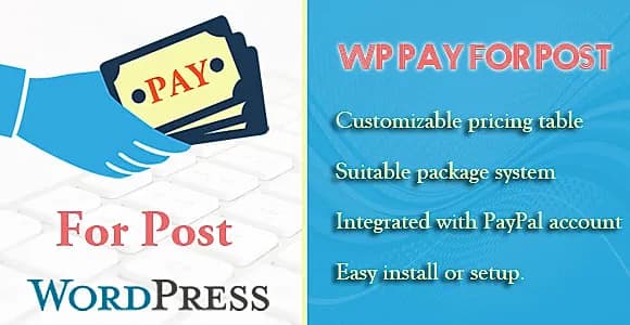 Wordpress Pay for Post Membership & Subscription