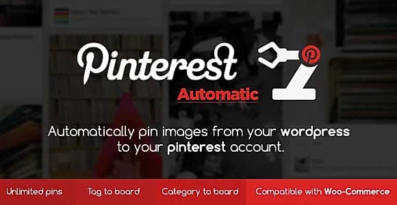 Wordpress Pinterest Automatic WordPress Plugin
