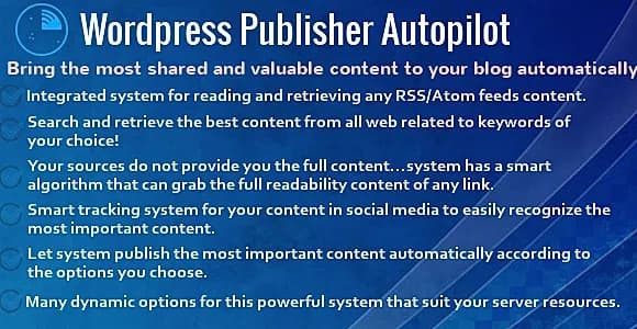 Wordpress Publisher Autopilot