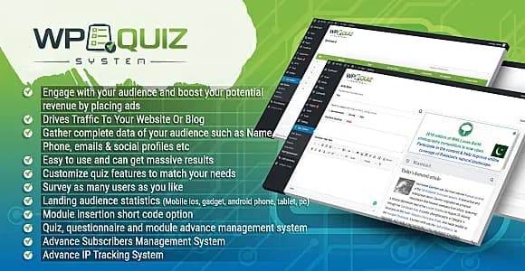 Wordpress Quiz System Plugin