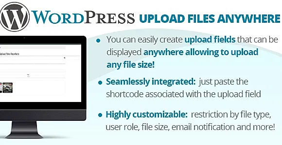 WordPress Upload Files Anywhere WordPress Plugin