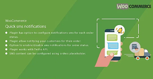 WordPress WooCommerce Quick SMS Notification