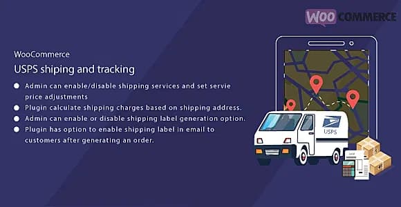 WordPress WooCommerce USPS Shipping Print Label and Tracking