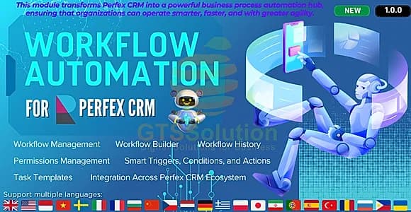 Workflow Automation module for Perfex CRM