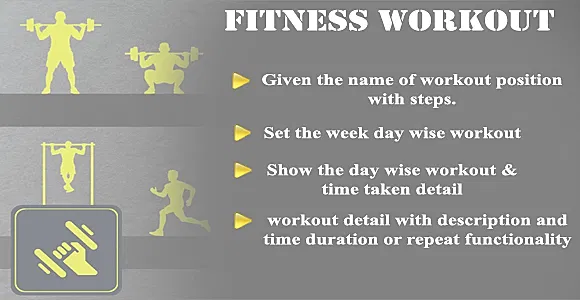 Workout Fitness Android Application Full Source code With ADMOB