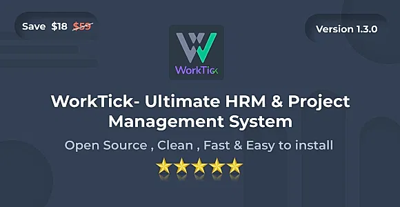WorkTick -  HRM & Project Management
