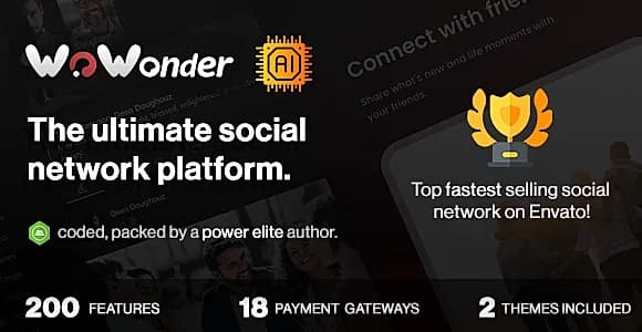 WoWonder - PHP Social Network Platform