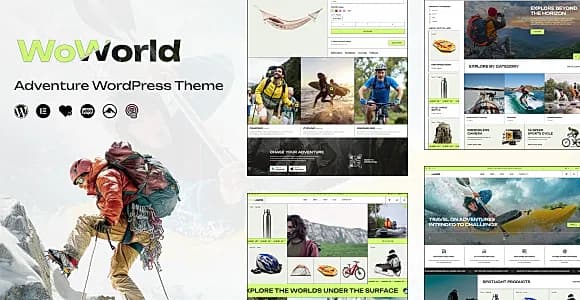 Woworld WordPress Theme