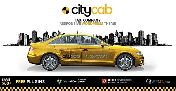 WP CityCab WordPress Theme