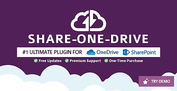 WP Cloud Plugins - OneDrive & SharePoint (Share-one-Drive) WordPress Plugin