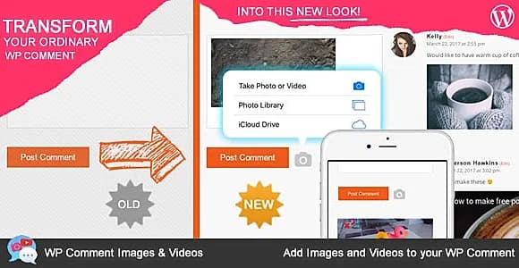 WP Comment Images and Videos WordPress Plugin
