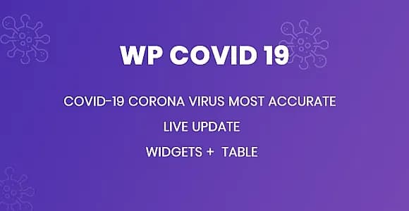 WP Covid 19 WordPress Plugin