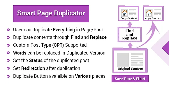 WP Duplicate & Bulk Post Generator – Duplicate Post/Page with Find & Replace + CSV Import