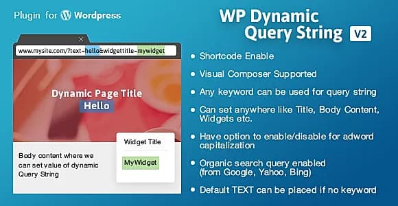 WP Dynamic Query String