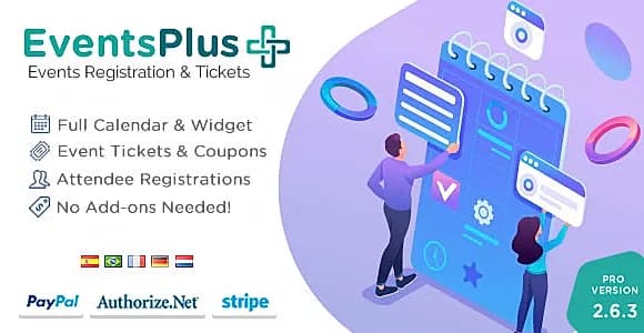 WP EventsPlus WordPress Plugin