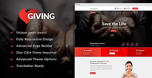 WP Giving WordPress Theme
