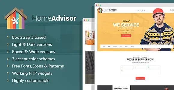 WP Homeadvisor WordPress Theme