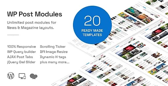 WP Post Modules WordPress Plugin