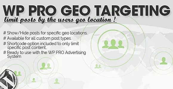 WP Pro Geo Targeting WordPress Plugin