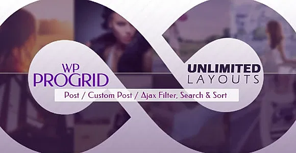WP ProGrid : Ajax Post/Custom Post Display+Filter WordPress Plugin