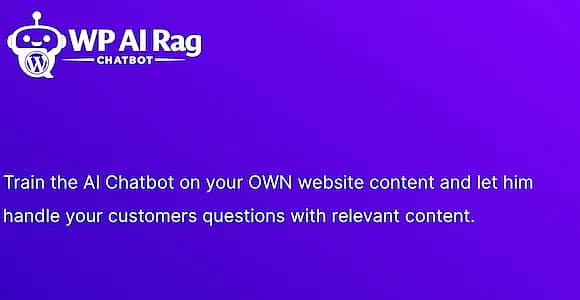 WP RAG Ai Chatbot Assistant