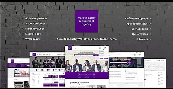 WP Recruitment WordPress Theme