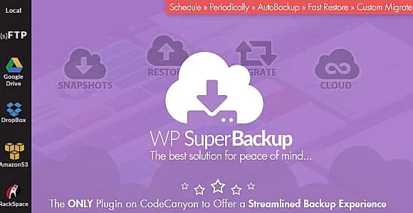 WP SuperBackup WordPress Plugin