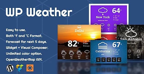 WP Weather WordPress Plugin