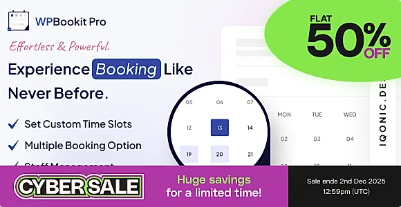 WPBookit Pro WordPress Plugin