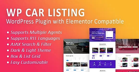 WPCL: WordPress Car Listing Plugin