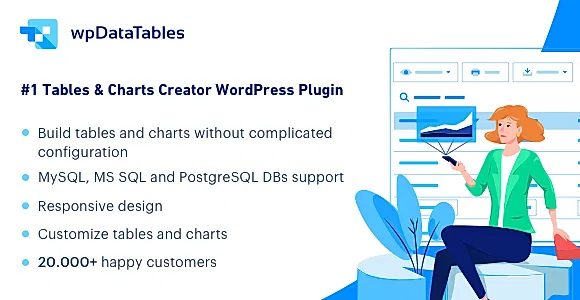 wpDataTables - Tables and Charts Manager for WordPress