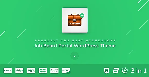 WPJobus - Job Directory WordPress Theme WordPress Theme
