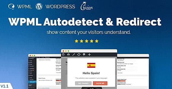 WPML Redirect Based on IP Country WordPress Plugin