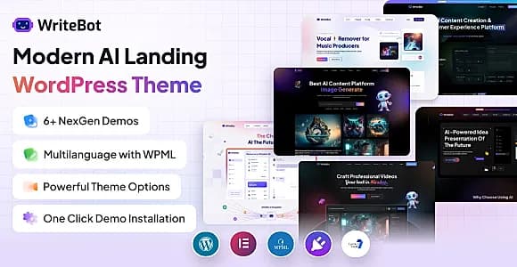 Writebot WordPress Theme
