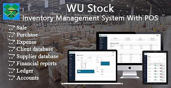 WU Stock - Inventory Management System With POS