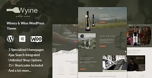 Wyine WordPress Theme
