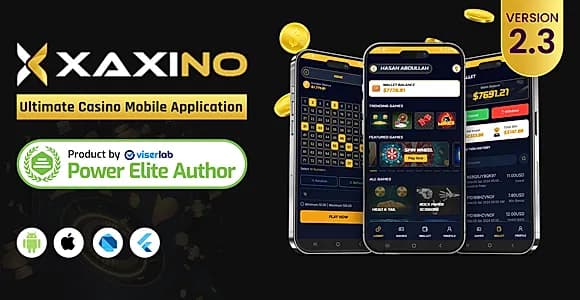 Xaxino - Ultimate Casino Mobile Application