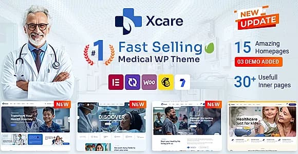 Xcare WordPress Theme
