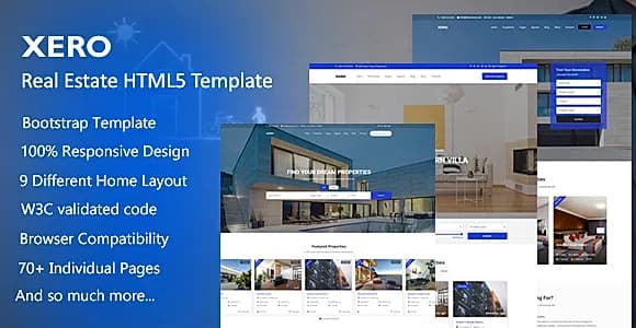 Xero - Real Estate HTML Template