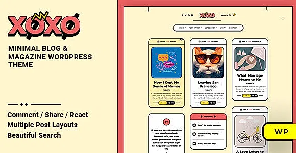 Xoxo WordPress Theme